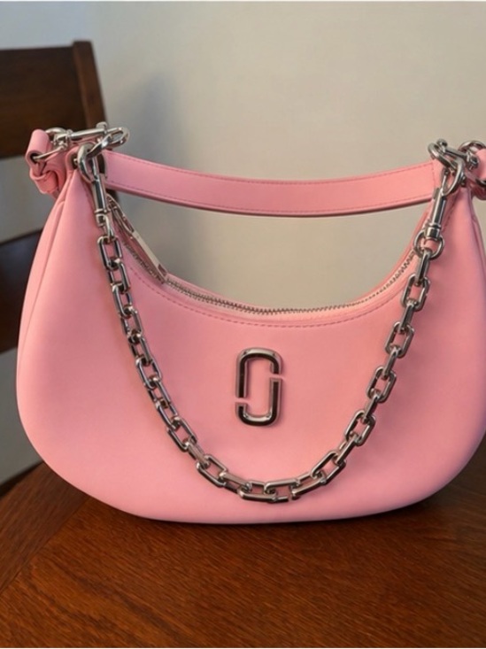 Marc Jacobs Handbags - Marc Jacobs Pink Chain-Accent Shoulder Bag